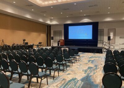 Lights lighting Video Audio Install Installation Conference