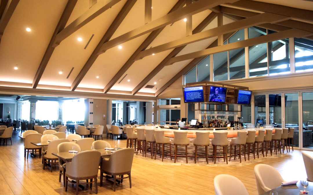 Indoor Clubhouse Bar & Seating Video, Audio